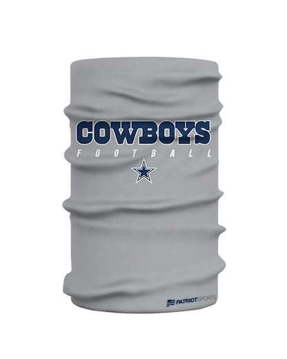 COWBOYS 2 Gaiter (Multipurpose Face Mask)   Printed all over in HD on premium fabric. Handmade in California. 