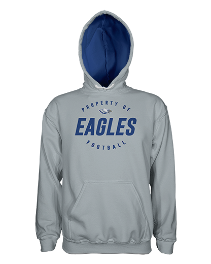 Eagles Property printed all over in HD on premium fabric. Handmade in California.