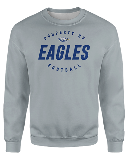 Eagles Property printed all over in HD on premium fabric. Handmade in California.