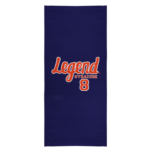 Legend Syracuse 8 Navy Beach Towel