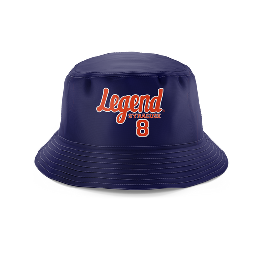 Legend Syracuse 8 Navy Bucket Hat
