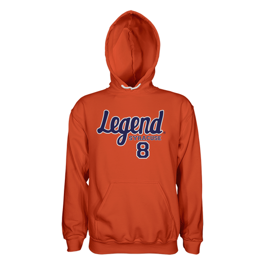 Legend Syracuse 8 Orange Pullover Hoodie