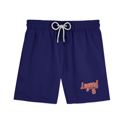 Legend Syracuse 8 Navy Athletic Shorts