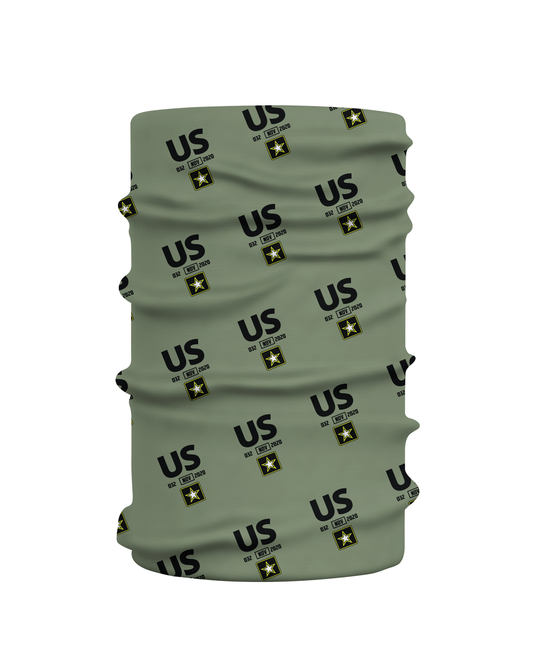 ARMY Gaiter (Multipurpose Face Mask)  Patriot Sports   Front View 