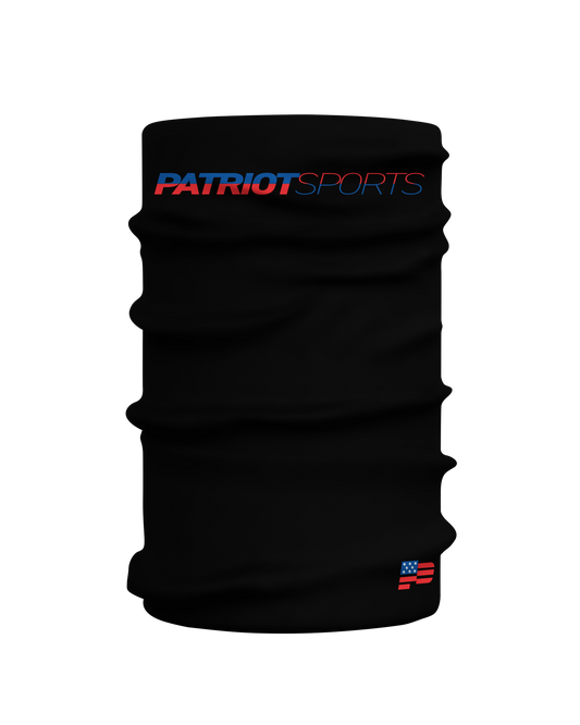  Patriot Sports  Move Gaiter (Multipurpose Face Mask)  in black  with Ultra   HD Graphic.