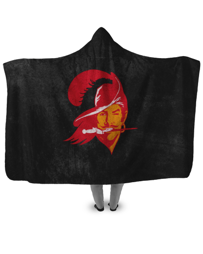 Bucs Tradition Hooded Blanket