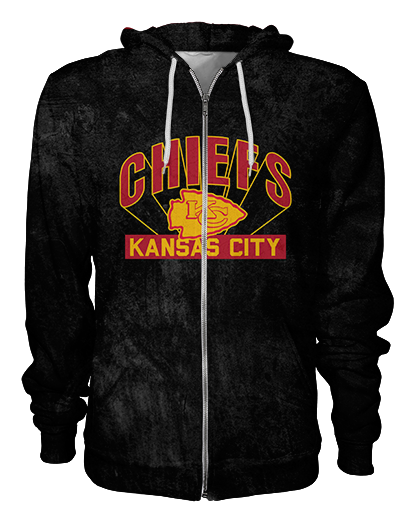 Chiefs Unstoppable printed all over in HD on premium fabric. Handmade in California.