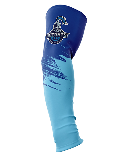 Patriot Sports BASKETBALL Arm Sleeve Printed all over in HD on premium fabric. Handmade in California.