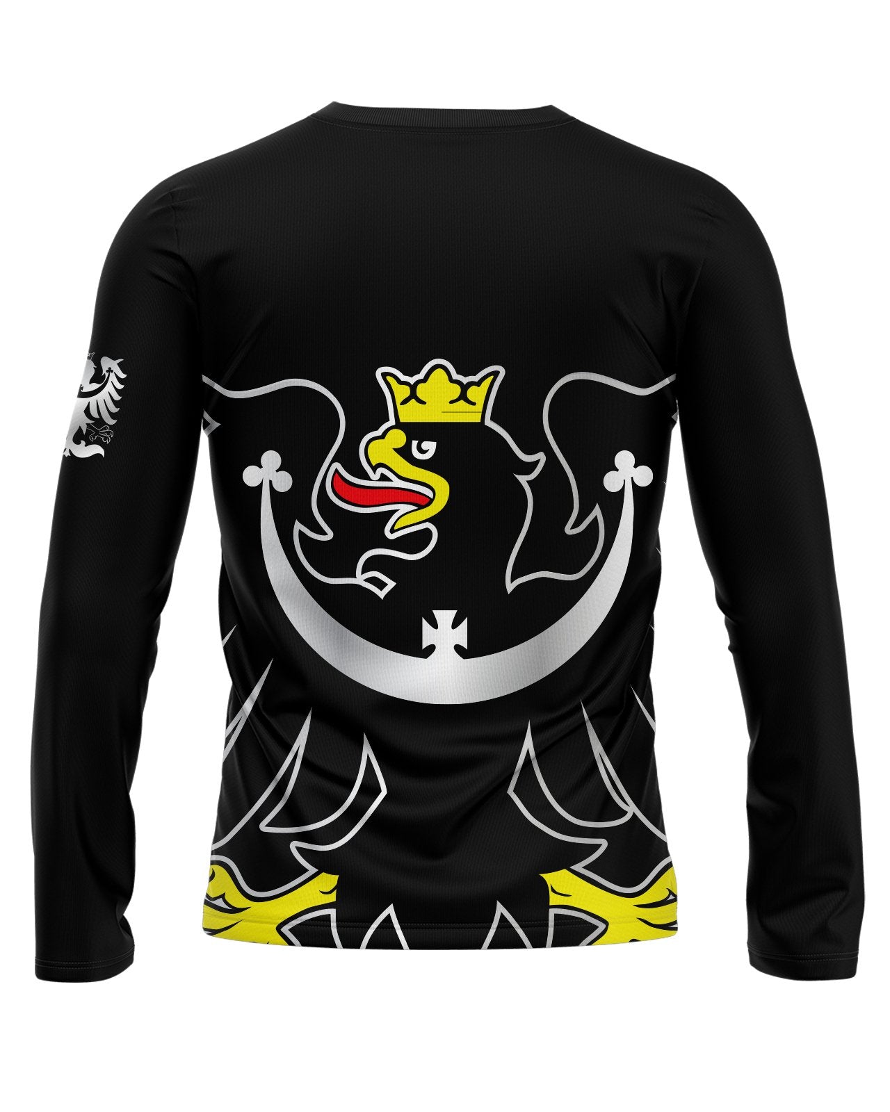 King Long-Sleeve T-shirt   Patriot Sports    Back View. Multicolored.