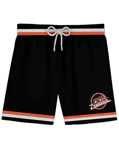 Athletic Shorts printed all over in HD on premium fabric. Handmade in California.   Patriot Sports   Front View 