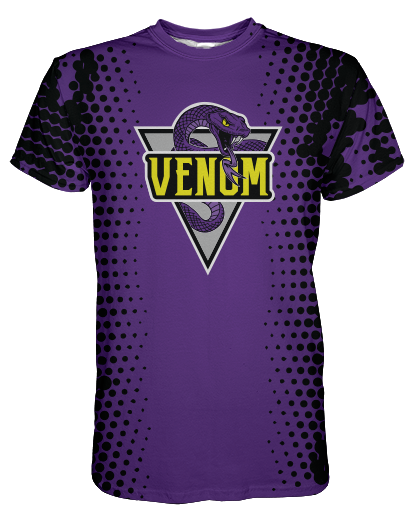 SJVenom Snakeskin Purple Mens T shirt product image