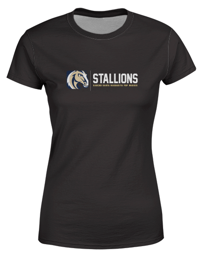 Stallions Coaches printed all over in HD on premium fabric. Handmade in California.