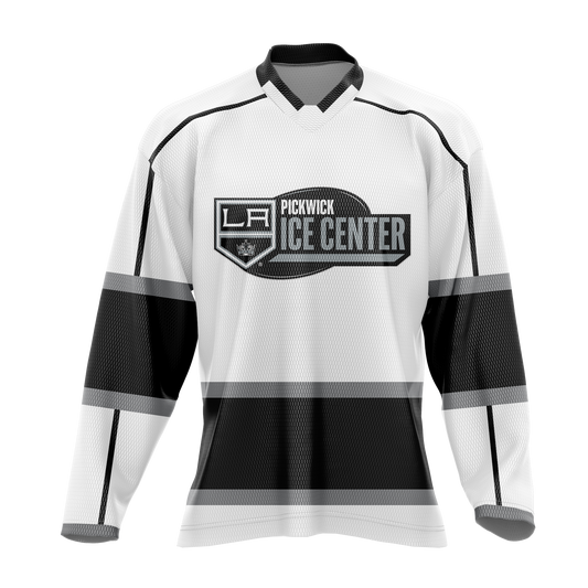 LA KINGS - Pickwick Ice Center - Ice Hockey Jersey - Light     Patriot Sports   Front View. Printed all over in HD on premium fabric. Handmade in California.  