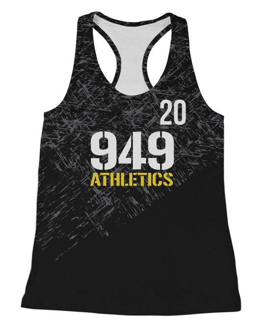 949 Athletics - Ghosted Racer Back Tank - Women's